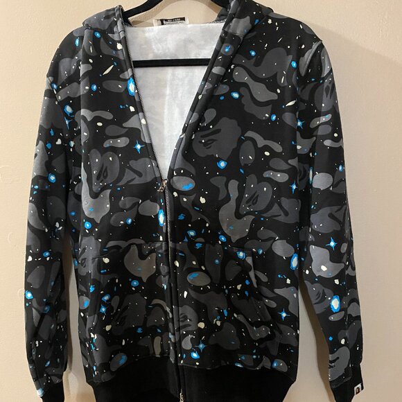 HOODIE GALACTIC ALL OVER PRINT NEW - Picture 1 of 6